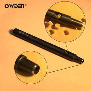 OWDEN Ensemble d'outils de poinçonnage en cuir pour bricolage Machine à cuir creuse de 1 à 5mm pour bracelet de <span class=keywords><strong>montre</strong></span> à ceinture personnalisée OEM ODM pour l'artisanat du cuir - Product Image 6