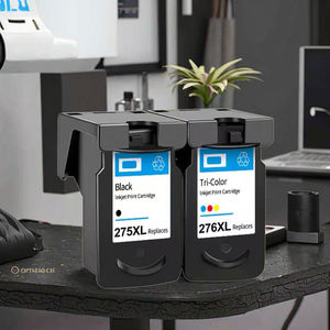 墨水瓶Pg275 Cl276 Pg 275 Cl 276 275xl 276xl Zwart Gereviseerde墨水瓶Voor Pixma Ts3520 Tr4720打印机 - Product Image 2