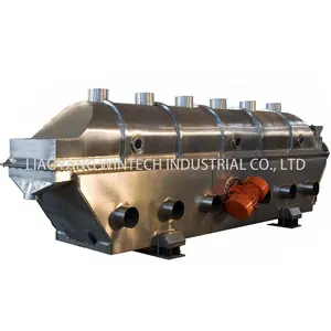 Factory direct supply ZLG2*10 sus304 industrial vibrating fluid bed dryer fluidized bed drier for salt & sugar