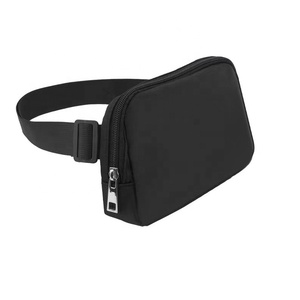 Riñonera <span class=keywords><strong>pequeña</strong></span> Unisex de alta calidad de fábrica BSCI, riñonera Lulu en todas partes, riñonera de nailon con logotipo personalizado para hombres y mujeres - Product Image 1