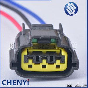 3 Pin femmina spina bobina di accensione TPS connettore impermeabile 6098-0141 filo connettore per motore Skyline 4 g63t - Product Image 5