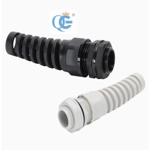Prensaestopas Flex Espiral Junta de nailon Tuerca de bloqueo ajustable Rosca NPT Industrial Ip68 Prensaestopas con alivio de tensión PG7 M20 PG9 - Product Image 3
