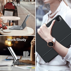 Oem Biểu Tượng Ngôn Ngữ Từ Trường Hợp Không Dây Trackpad Backlit Đứng Folio Bàn Phím Cho iPad Không Khí 11 2024 A2899 A2900 Ma Thuật Bàn Phím - Product Image 6
