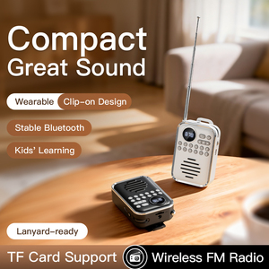 P70 2026 Vente directe d'usine, haut-parleur portable Bluetooth à clipser, lecteur de carte TF, <span class=keywords><strong>radio</strong></span> <span class=keywords><strong>FM</strong></span> - Product Image 2