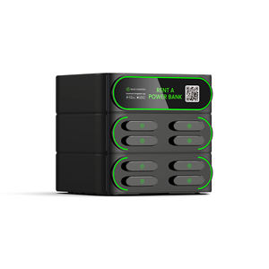 Estación de Carga Inalámbrica Apilable de 8 Ranuras para Teléfonos Móviles, Carga Rápida, Batería de 6000 mAh, Fácil de Alquilar para Cafeterías y KTV - Product Image 2