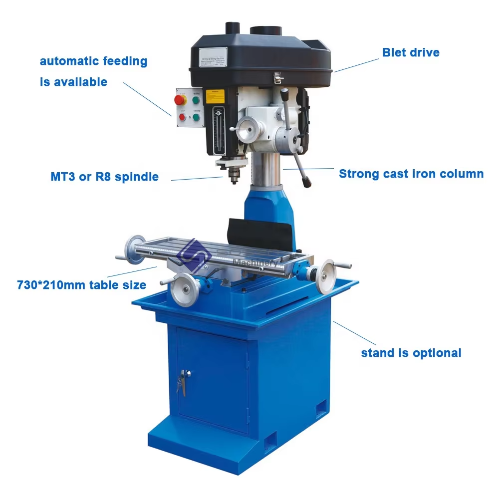 イクウェル　ドリル ZX30 Mini Small Milling Drilling Machine - 1 Year Warranty
