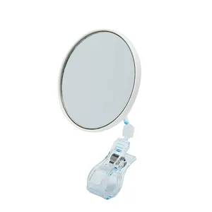 Magnifying round clip custom handheld mirror makeup made in Japan