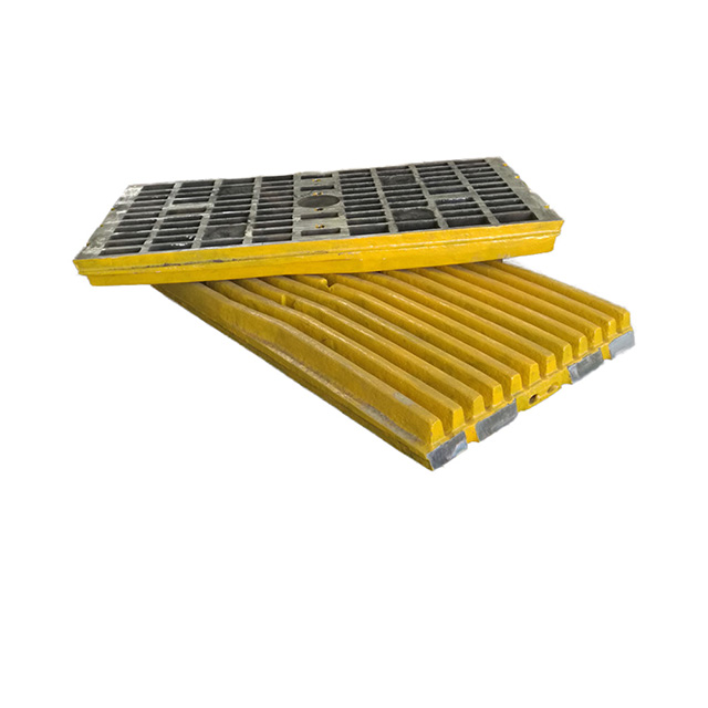 High Manganese Steel Jaw Crusher Plate Cast Steel Chrome Parts for Mining Machinery Essential Component for Crushing Efficiency