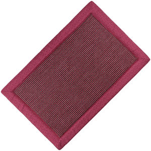 Tappetini da bagno intrecciati con orlatura larga tappetino super assorbente per l'acqua tappetino da bagno antiscivolo in memory foam - Product Image 2