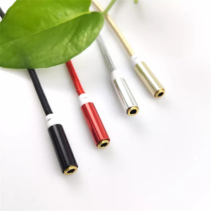 Câble d'extension audio 3,5 mm mâle vers femelle, tressé, plaqué or, TRS, cordon pour <span class=keywords><strong>casque</strong></span> auxiliaire - Product Image 2