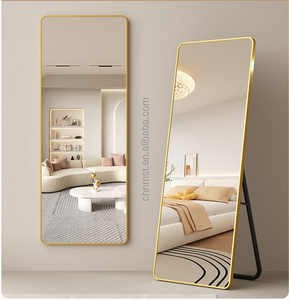 <span class=keywords><strong>Miroir</strong></span> <span class=keywords><strong>mural</strong></span> arqué sur pied de grande taille pour décoration intérieure moderne personnalisée, <span class=keywords><strong>miroir</strong></span> décoratif en verre pour mobilier - Product Image 2