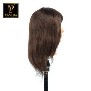 Cabeza <span class=keywords><strong>de</strong></span> maniquí al por mayor/cabeza <span class=keywords><strong>de</strong></span> entrenamiento <span class=keywords><strong>de</strong></span> cabello natural/muñeca <span class=keywords><strong>de</strong></span> Maniquí <span class=keywords><strong>de</strong></span> <span class=keywords><strong>peluquería</strong></span> - Product Image 3