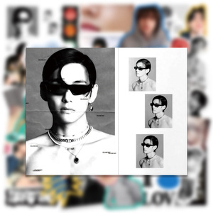 Pegatina al por Mayor de <span class=keywords><strong>Taehyung</strong></span>, <span class=keywords><strong>Bangtan</strong></span> Boys V <span class=keywords><strong>Taehyung</strong></span>, Pegatina de PVC, Grupo Idol KPOP, Papel Decorativo INS para Equipaje y Decoración del Hogar - Product Image 2
