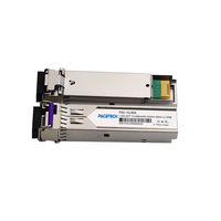 Módulo Transceptor SFP Bidi de 1.25G, 80 km, 1490 nm/1550 nm, LC, Transceptor Óptico de Fibra Única