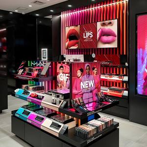 ONI Shopfitting + <span class=keywords><strong>MAC</strong></span> Cosmetic <span class=keywords><strong>Store</strong></span>-Exhibición de maquillaje de gama alta-Centrado en la marca, atractivo visual y exhibición de productos - Product Image 1