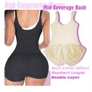 Moldeador de cuerpo de alta compresión Faha Colombiana Post Cirugía Moldeadora Md Post <span class=keywords><strong>Parto</strong></span> Para Mujer Gaine Amincissante Femme BBL Vaina - Product Image 3