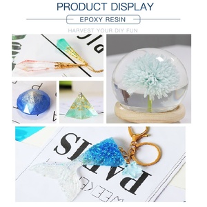 Osbang Wholesale Non-toxic Epoxy Resin 750ml/set Crystal Clear Epoxy Set for Art Craft Handmade and Packing - Product Image 5