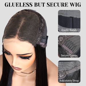 <span class=keywords><strong>Black</strong></span> <span class=keywords><strong>friday</strong></span> pré-coupe dentelle sans colle 5x5 Real HD dentelle perruque respirant dôme casquette Hd sans colle perruque vague de corps cheveux humains porter et aller perruque - Product Image 6