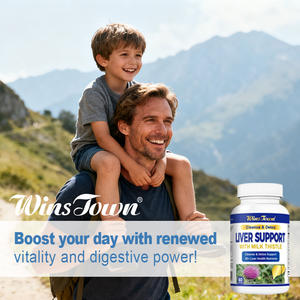 Cápsulas de Apoyo Hepático Winstown, Fáciles de Tragar, Suministro para 30 Días, Cápsulas de Limpieza Hepática, Cápsulas de Cardo Mariano para el Hígado - Product Image 6