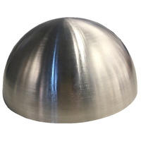 Sphère en aluminium semi-creuse, 100mm 150mm 200mm 300mm 400mm 500mm 600mm, sphère en aluminium