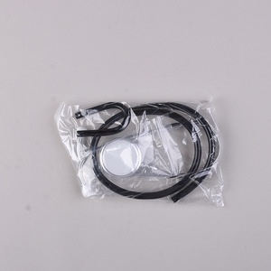 Pieza de pecho de acero inoxidable de doble cara de grado exportación al por mayor con tapones de oído suaves para estetoscopios, adecuada para médicos. - Product Image 2