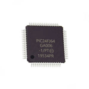 PIC24FJ64GA006-I/PT 64-tqfp原装微控制器集成电路compon电子bom集成电路单片机16位64KB闪存64TQFP - Product Image 1
