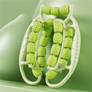 Penjepit pijat kaki tubuh portabel, tongkat rol untuk relaksasi otot penjepit meja alat pijat kaki - Product Image 5