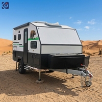 CAMPTR Nouvelle caravane pliable intelligente extensible, conforme aux normes australiennes, remorque de camping-car pour voyages