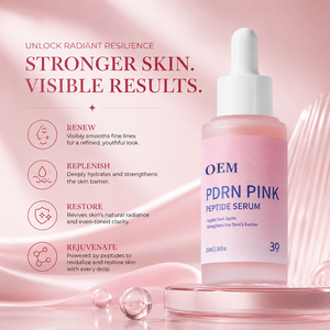 Sérum Visage Anti-Âge Coréen Personnalisé OEM, Soin de la Peau au PDRN de Saumon, Vitamine C et <span class=keywords><strong>E</strong></span>, Sérum Éclaircissant 4-en-1 - Product Image 2