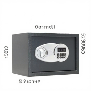 Cassetta di sicurezza Mini scatola di sicurezza digitale con serratura a chiave a buon mercato sostituzione elettronica per la batteria piatta morta per uso domestico e Hotel - Product Image 2