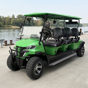 Voiture de golf électrique 2026 économique et de qualité, 2 à 6 places, 3 rangées, personnalisable, pour le tourisme, en promotion - Product Image 2