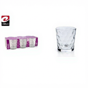 Bicchiere in Vetro Trasparente Moderno 26CL, Lavabile in Lavastoviglie, Origine Spagna, Articolo Premium per Bevande - Product Image 1