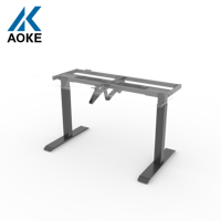 Aoke Double Professional Fashion gamer table d'ordinateur bureau de jeu pour bureau à domicile bureau électrique