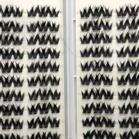 Cils entiers sans colle, grand format, assortiment de styles, faux cils synthétiques pour salon et DIY