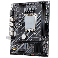 Carte mère de bureau HUANANZHI H610M-K M-ATX, socket LGA1700, DDR4 double canal, max 64 Go, M.2 NVMe PCIe 3.0, Gigabit LAN, en stock