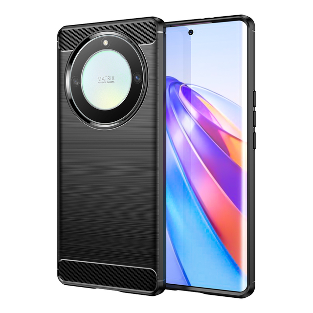 Hot Sale Carbon TPU Case for Honor X5 X40 X9A X9B X8A X7A Mobile Phone case Shockproof Back Cover for Honor Magic5 Lite