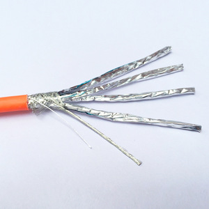 สายอีเธอร์เน็ต Cat 7 แบบ 8 แกนทองแดงตีเกลียว ป้องกันสัญญาณรบกวน สำหรับเครือข่ายภายในบ้าน - Product Image 1