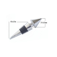 नई जिंक मिश्र धातु बोतल डाट शराब काग शराब डाट 95x23mm 111043