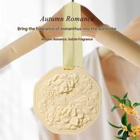 Tablettes parfumées pour armoire et voiture, pendentif d'aromathérapie, parfum longue durée et élimination des odeurs