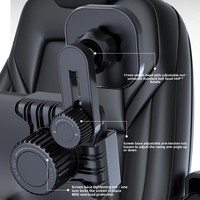 Nouvelle ventouse d'énergie hauteur réglable support de téléphone de tableau de bord de voiture pour ABS + PC + matériau de Silicone prend en charge 4.5-6.1