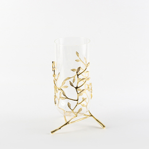 Nouveau <span class=keywords><strong>Vase</strong></span> à fleurs en verre de finition <span class=keywords><strong>transparent</strong></span> de décoration élégante de qualité supérieure - Product Image 2