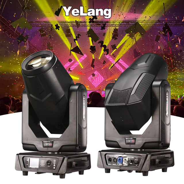 Yelang 500w LED 3in1 BSW Beam Spot Wash Gobo Pattern RGBW Moving Head Sharpy Light CTO+CMY for Party DJ Disco Stage Lights