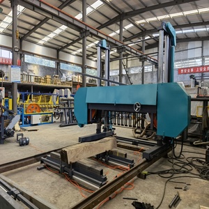 Sierra de cinta horizontal de alta resistencia ZPW para trabajar madera y troncos - Product Image 2