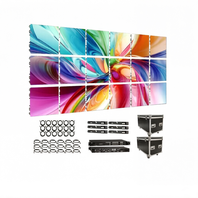 Outdoor Indoor LED Display Screen Stage Rental 2mm 3mm 3.91mm LED Video Wall 500 1000 Rental LED Video Wall Panel 3Year