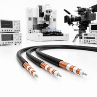 Cable triaxial TRC-50-1 TRC-50-2 TRC-75-1 de 50 y 75 ohmios, cable coaxial de doble blindaje y bajo ruido para cámaras de transmisión SMU ATE