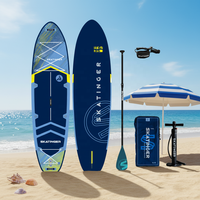 Meierya Nouveau Design Tendance Planche de SUP Gonflable Technologie Drop Stitch Matériau PVC/EVA Garantie 1 An pour Lacs et Rivières