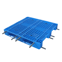Palette en plastique HDPE Zhiyuancheng 9 pieds | Entrée simple face à 4 voies