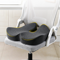 Coussin de siège ergonomique orthopédique épaissi en forme de U BEWALKER, mousse à mémoire de forme, antidérapant, lavable, soutien du coccyx, certifié OEKO-TEX