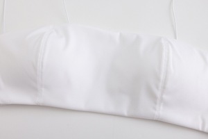 Sujetador de punto sin aros con efecto push-up y media copa, diseño de lencería sin costuras, cómodo para el día a día. - Product Image 5