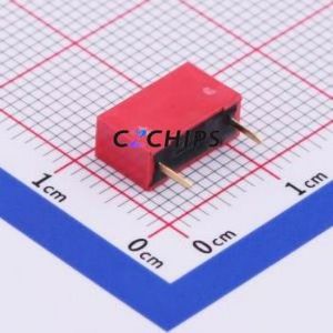 NDS-01V DIP Switch Through hole Component (THT) Switch ( Number of Switch Sections: 1 )( Lead Spacing: 2.54mm ) - Product Image 2